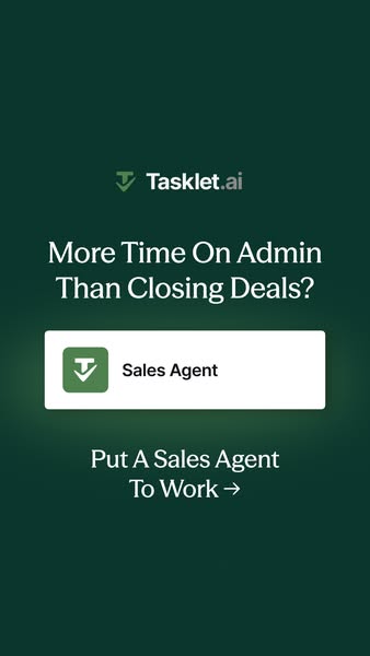 Tasklet ad creative