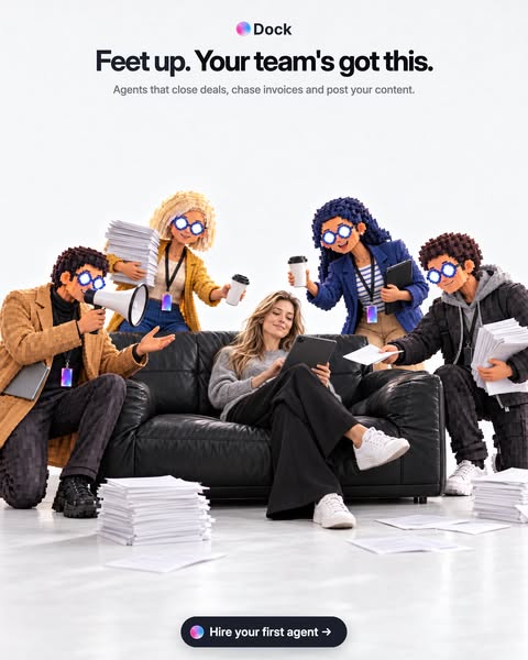 Dock ad creative
