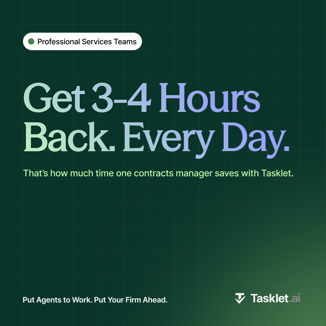 Tasklet ad creative