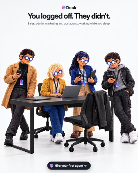 Dock ad creative