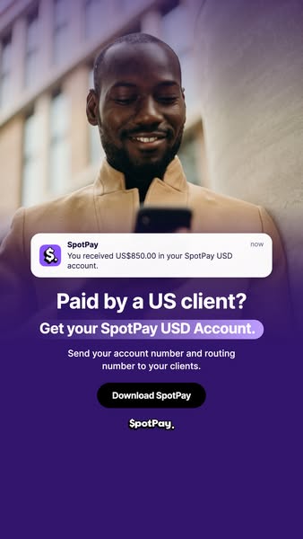 SpotPay ad creative
