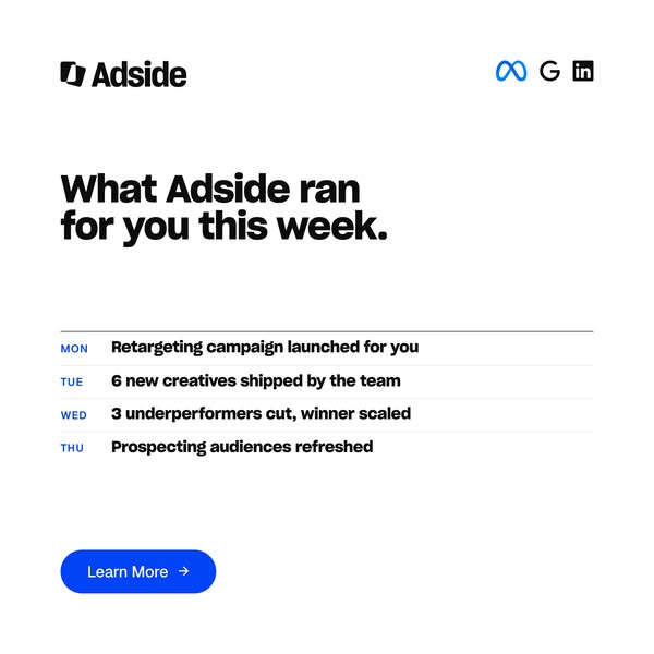 Adside.ai ad creative