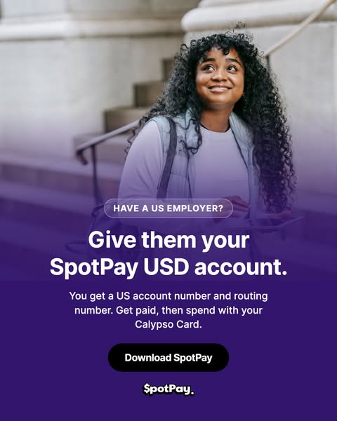 SpotPay ad creative