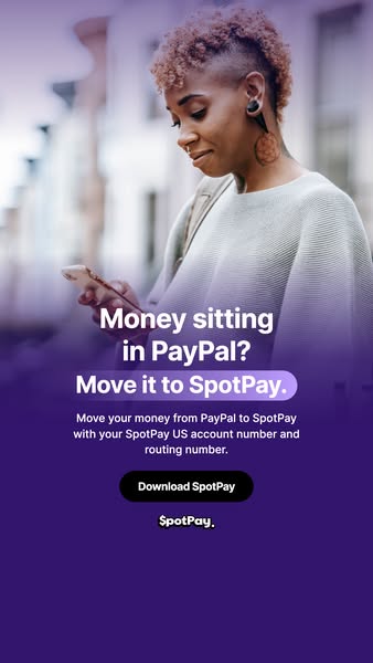SpotPay ad creative