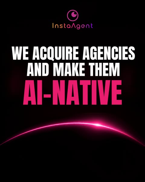 InstaAgent ad creative