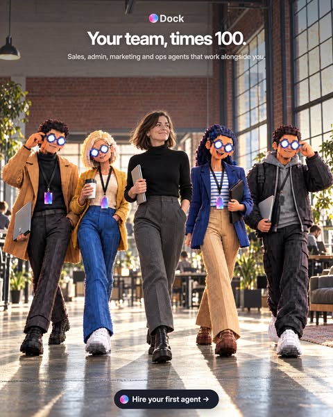 Dock ad creative