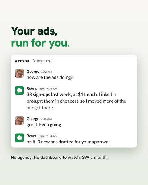 Revnu ad creative