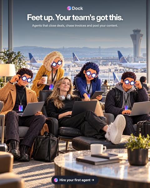 Dock ad creative