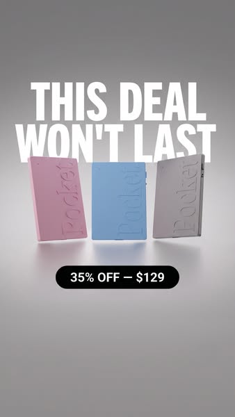 Pocket ad creative