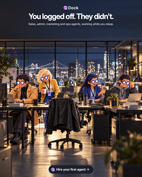 Dock ad creative