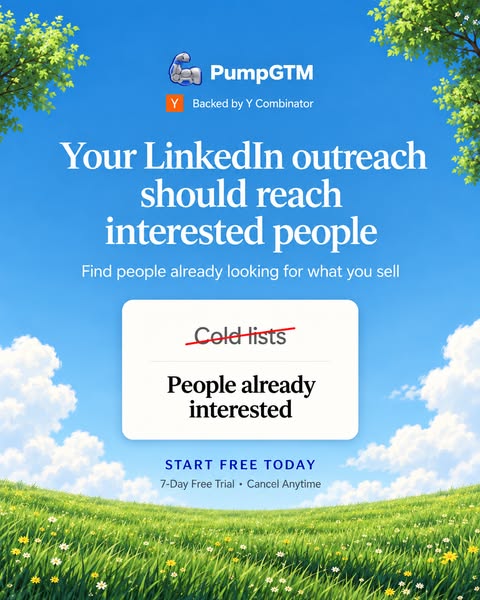 PumpGTM ad creative