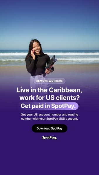 SpotPay ad creative